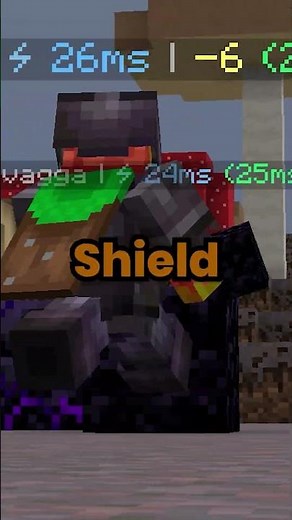 Shield Status Mod is BROKEN ✅🤩#minecraft #shorts #op