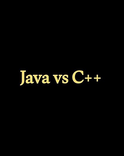 Java Vs C++ || Difference between java and c++ #tricks