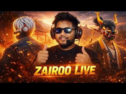 🔴 LIVE | Zairoo - Top 1 Grandmaster Push 🔥 | Free Fire Shorts Live #shorts #freefire #zairoo