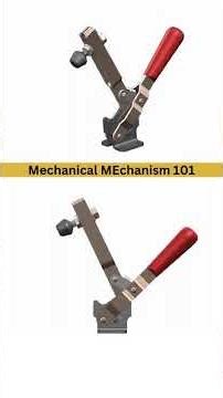 101 Toggle Press Clamp 🗜️ #3ddesign #solidworks #3dcad #mechanism #mechanicaldesign #clamp #cad #3d