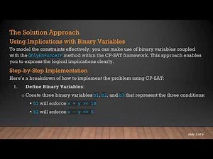 Solving OR Constraints in CP-SAT with Google's OR-Tools