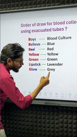 Order of Draw | lab technician trick by Manish bhai Patel | phlebotomy | #dmlt #bmlt #labtechnician