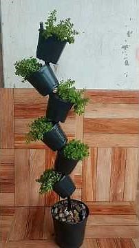 Crafting a Towering Oasis: DIY Six-Tier Planter Tutorial #diy #gardening