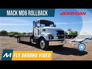 Mack 6 Ton Jerr-Dan Rollback Tow Truck