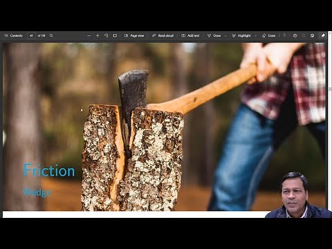 Friction: Wedges, and Self Locking