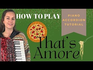 [Piano Accordion Tutorial] That's Amore