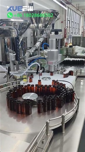 Automatic pharmaceuticals and cosmetic filling machine