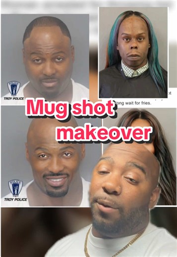 #greenscreenvideo giving mug shots, a transformation to make them look better than they did before using face app to change their looks