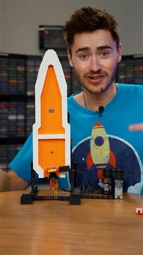 How Rockets Steer in LEGO! 🚀 #lego