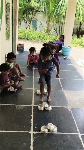 We observe children's development through games like these in Anganwadi.