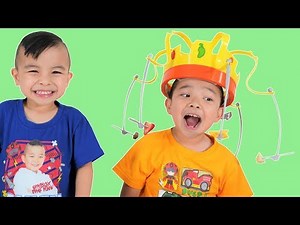 Funnny Kids Food Challenge With Calvin Kaison