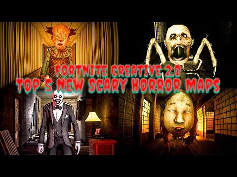 Top 5 New Scary Horror Maps Fortnite Creative 2.0 Chapter 4 Season 4 (Map Codes In Description)