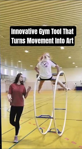 Innovative Rhönrad Training Machine for Beginner Gymnasts - Innovation for efficiency