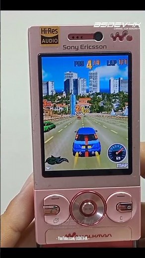 3D Games Java Di Hp Sony Ericsson W705 ! #shorts #games #nostalgia