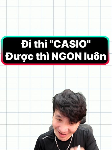 Giải bài tập giới hạn (lim) bằng máy CASIO hiệu quả