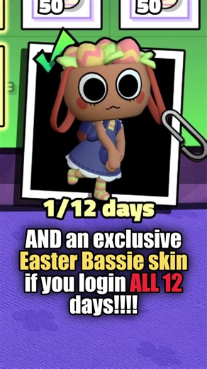 DAY 1 REWARD: EASTER Advent Calendar is HERE!! | #roblox #dandysworld #robloxshorts
