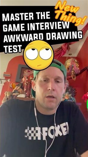 Interview drawing test for #conceptart #techinterview #gameindustry