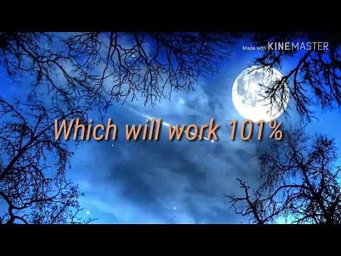 IT ACTUALLY WORKS!! WEREWOLF Spell Works 101%