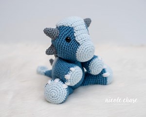 Crochet Pattern PDF Download | Ankylosaurus Crochet Pattern, Amigurumi Dinosaur - Etsy
