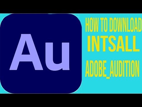 How to download and install Adobe Audition 2020