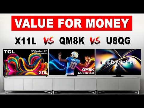 TCL X11L vs TCL QM8K vs Hisense U8QG– 2026 | Mini-LED King (Don’t Buy Before Watching!)