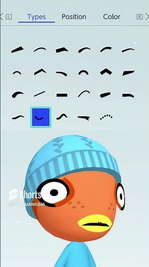 How to create Fishstick Mii from Fortnite on Nintendo Switch! #fortnite #gaming #nintendo #mii