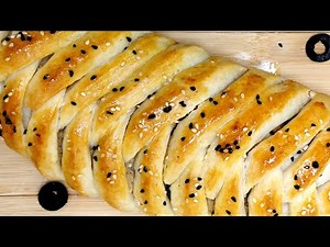 Chicken Bread in Oven By Sooper Food | Easy Chicken Bread | Braided Chicken Bread
