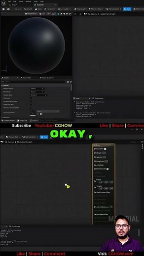 Creating a Transparent Energy Dome in Unreal Engine 5 #shorts