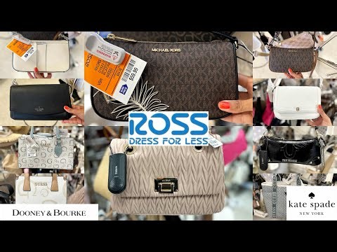 Designer purses at ROSS! Dooney & Bourke • Kate Spade • Calvin Klein • MK • Shop With Me!