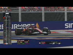 🏁 LIVE Race F1 25 Singapore Grand Prix 2025 at Marina Bay Circuit | #SingaporeGP 🇸🇬