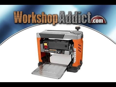 Ridgid 13 Inch Thickness Planer R4331 Review
