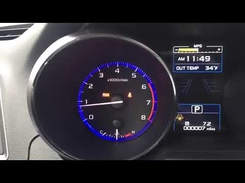 2019 Subaru Outback Electronic Parking Brake