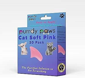 Soft Nail Caps for Cat Claws Soft Pink Kitten