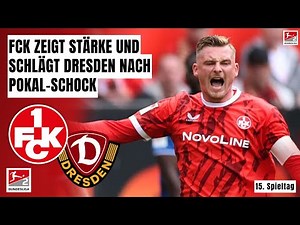 1. FC Kaiserslautern - SG Dynamo Dresden (3-1) Highlights | 2. Bundesliga 2025/26 fck dresden