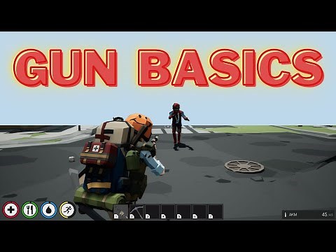 DeadPoly - Survive and Thrive Tutorial (6) | Gun Basics