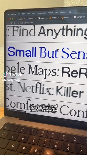 Exploring Quiet Maximalism in Graphic and Product Design