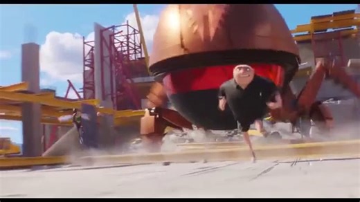 DESPICABLE ME 4 "Gru Vs Giant Robot Cockroach Chase Scene" Trailer (NEW 2024)