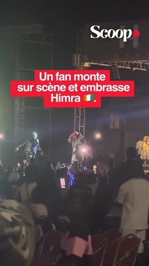 🇨🇮 L’émotion du fan a pris le dessus hm 😂🔥⚔️ #Himra #LiveMoment #ShowTime #fyp #cotedivoire🇨🇮