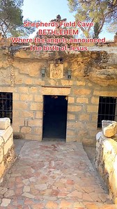 Shepherds Field Cave Bethlehem | Journey to the LAND of promise