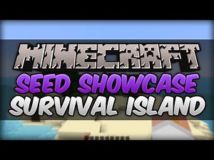 Minecraft 1.8.6 Seed Showcase - Epic Survival Island Seed!