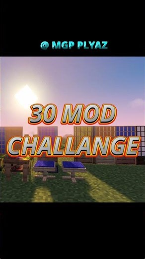 MINECRAFT FENCE MOD ! 30 DAYS 30 MODS CHALLANGE ! MGP PLYAZ #minecraft #shorts #funny #gaming