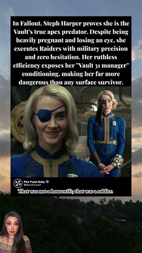 Steph Harper Is Secretly Fallout's Deadliest Character#Fallout #StephHarper #Vault31 #VaultDweller