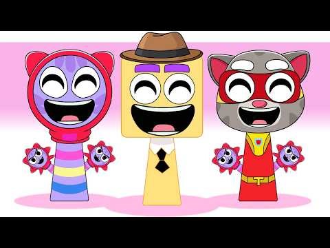 Sprunki OC All Phase: Talking Tom Herodash, CatNip, Twenty Six | Sprunki Incredibox