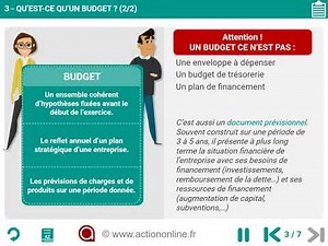 P7FR - Module : Caractéristiques de la gestion budgétaire