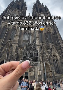 Sobrevivió a 14 bombardeos: la catedral de Colonia terminada tras 632 años