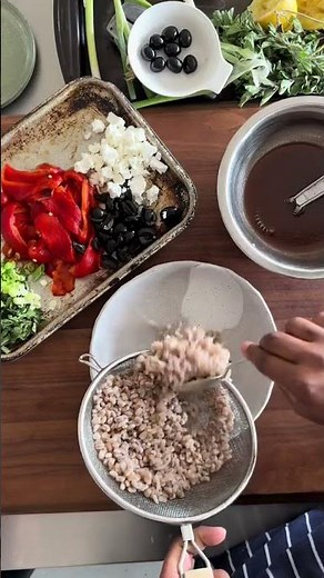 Ottolenghi Spring Salads: Farro and roasted red pepper