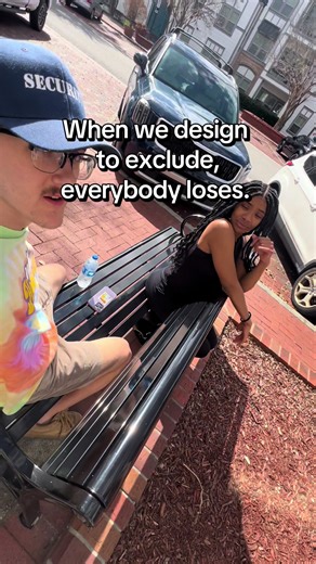 Everything is designed, and it affects you whether you notice or not. #architecture #hostile #carculture #bench #urbanplanning