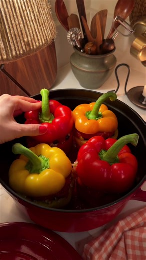 Vegan Chipotle Stuffed Bell Peppers Recipe