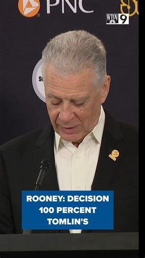 FULL STORY: https://bit.ly/3Ndnpzs Pittsburgh Steelers President Art Rooney II held a news conference Wednesday about the departure of Mike Tomlin after 19 seasons. The highlights: - This was 100% Tomlin’s decision - Team was ready for Tomlin to return In 2026 - Search will take “a few weeks” - No current assistants will be candidates - Steelers are an “open book” for all candidates of all football philosophies - Tomlin indicated to Rooney that he will not coach again “in the near future” You’ll