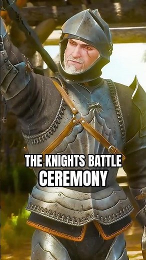 The Knights Battle Ceremony - The Witcher 3